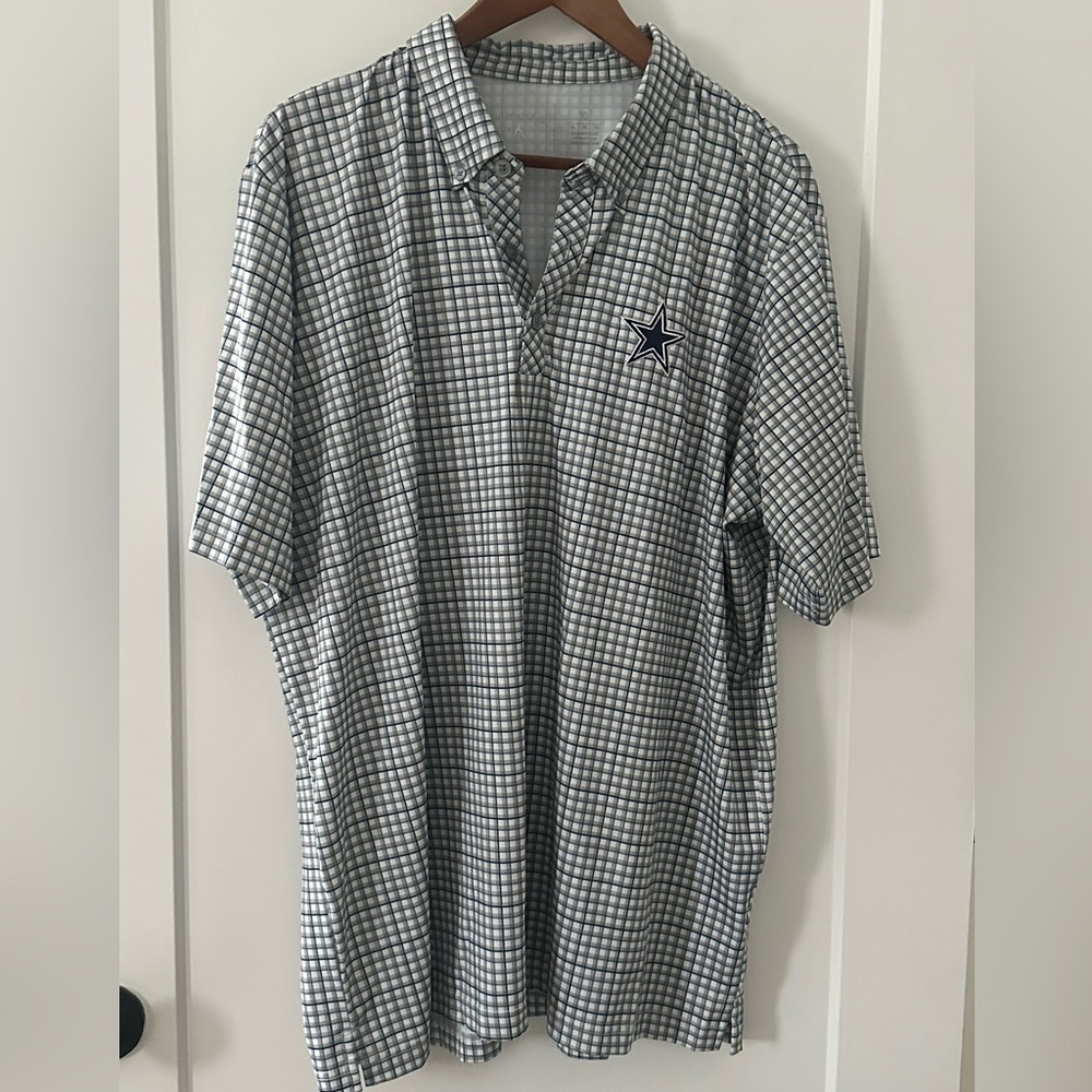 Men’s Dallas Cowboys Collard Shirt - Size XL